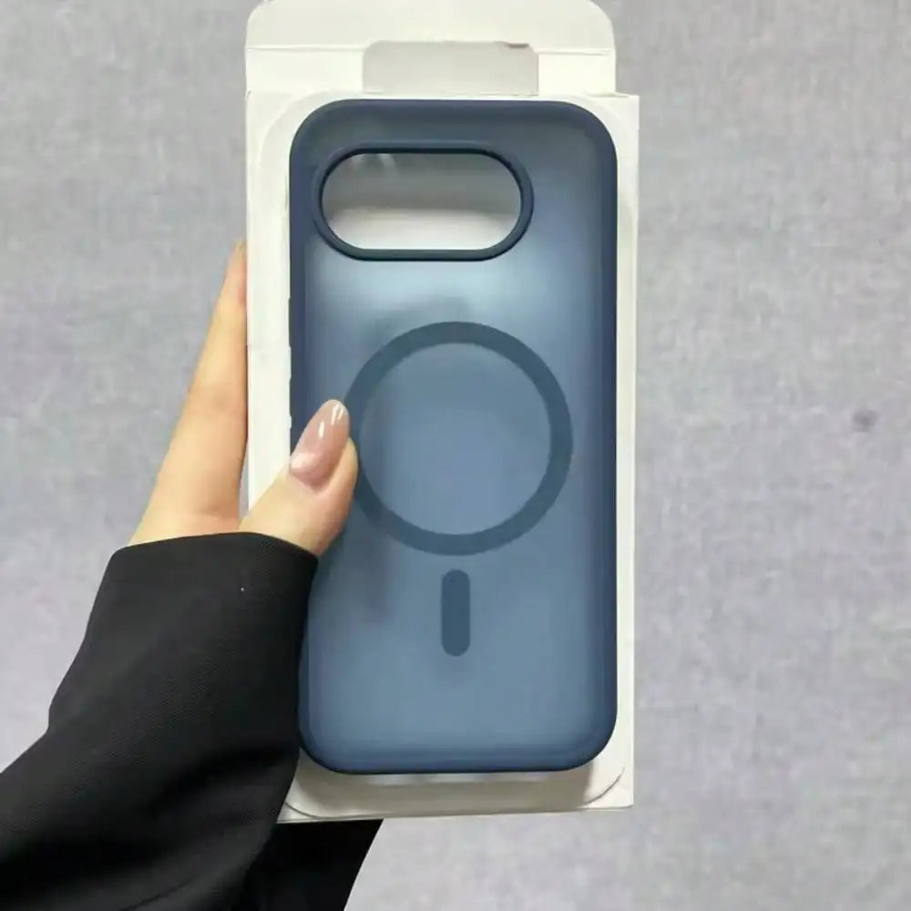 Thick, skin-like magnetic anti-slip phone case, compatible with iPhone 17, 17 Air, 16 Plus, 15 Pro, 14 Pro Max, 14, 13, and 12