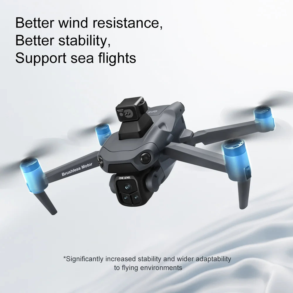 Lenovo V918 3S GPS Drone 8K Professional Camera Aerial FPV Brush power Laser Obstacle with Large Screen RC Folding 2026