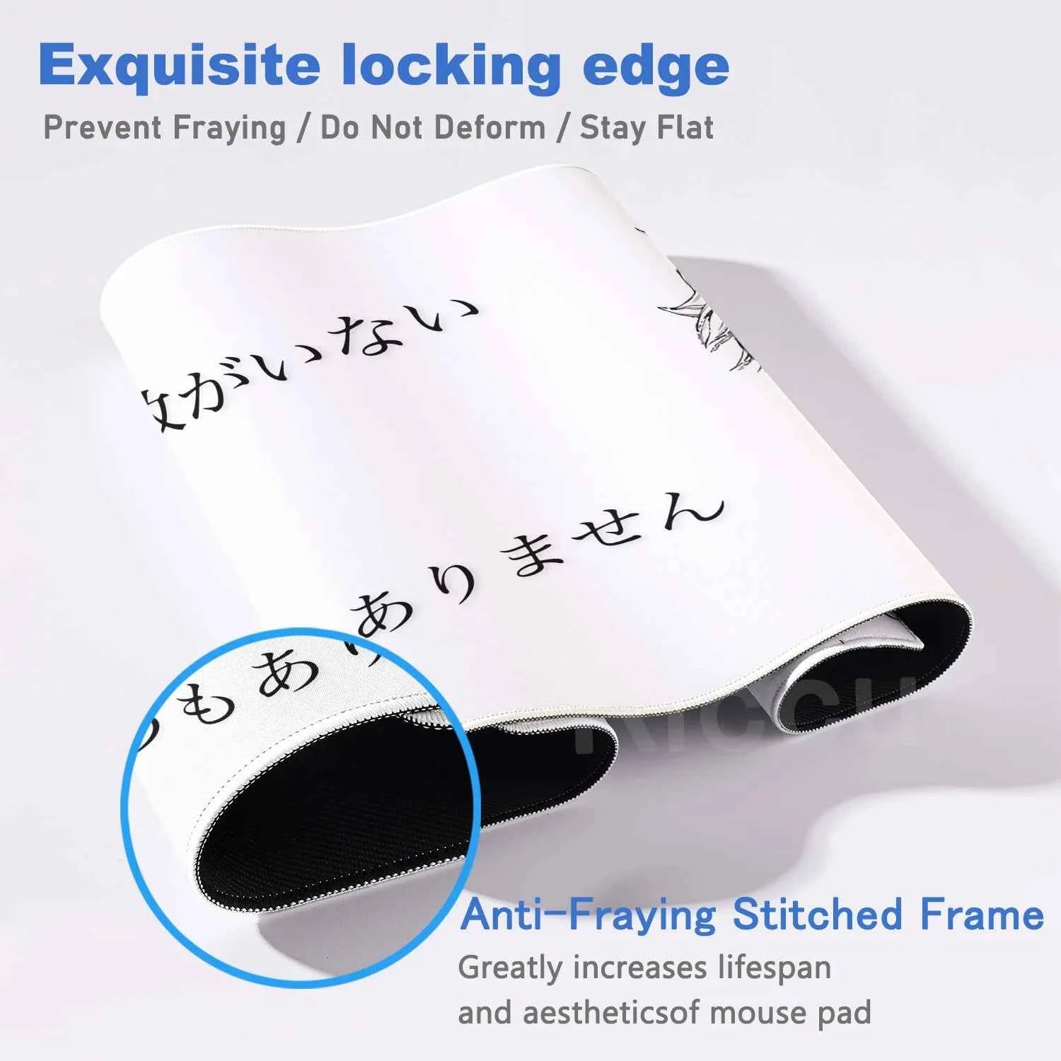 XXL Large Mousepad Vinland Saga 90x40CM Mouse Pad E-sports Gaming Keyboard Protector PC Accessories HD Computer carpet Desk Mat