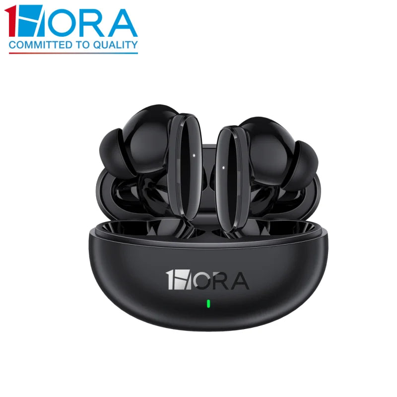 1HORA Wireless Earbuds AUT205 Long battery life Bluetooth 5.3 Earphone Type-C Charging Compatible with IOS/Android