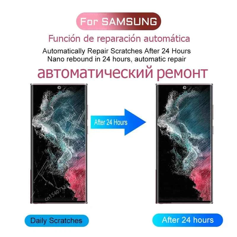 8Pcs TPU Hydrogel Film For Samsung Galaxy S26 S25 S24 S23 S22 Ultra Plus FE Screen Protector A57 A56 A37 A36 A26 A17 A26 A54 5G
