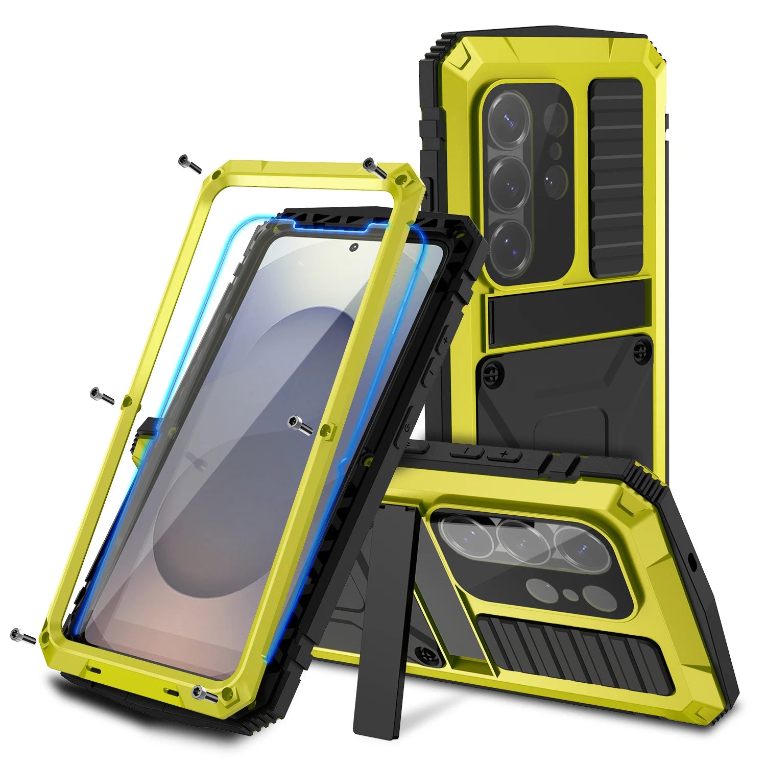 Case For Samsung Galaxy S26 Ultra S26 Plus S26 5G S 26 Heavy Duty Protection Armor Metal Phone Cover Capa Coque Fundas