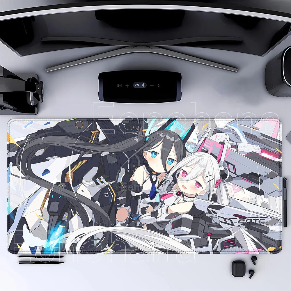 HD printing Tendō Kei Blue Archive Gaming Mousepad 400x900mm Anime girl key Mouse Pad PC Keyboard Office accessories XXL DeskMat