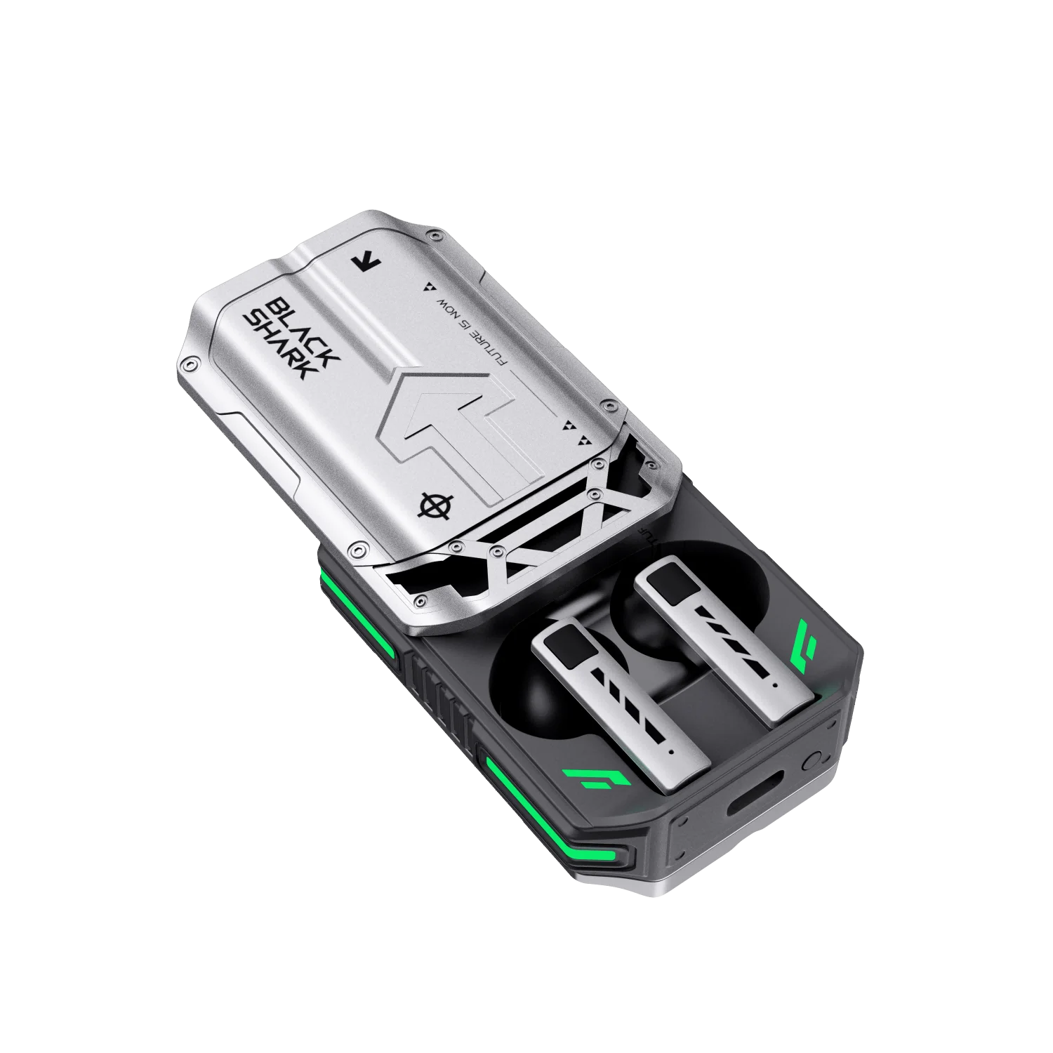 Black Shark T11 TWS Wireless Earbuds with Active Noise Cancellation, Bluetooth 5.3, 30 Hour Battery Life, RGB Light, Low Latency