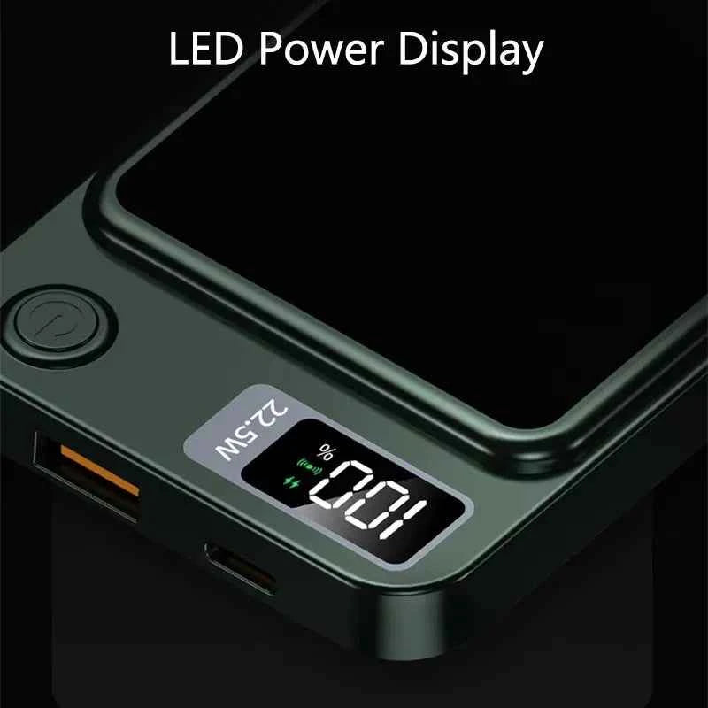 Magnetic Wireless Power Bank 50000mAh 22.5W Fast Charging External Battery Charger for Huawei Samsung iPhone PD 20W Powerbank