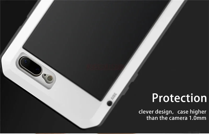 Heavy-duty protective armour for iPhone 17 to 11 Pro Max Plus XS Max XR Metal Aluminum Phone Case, Shockproof Case