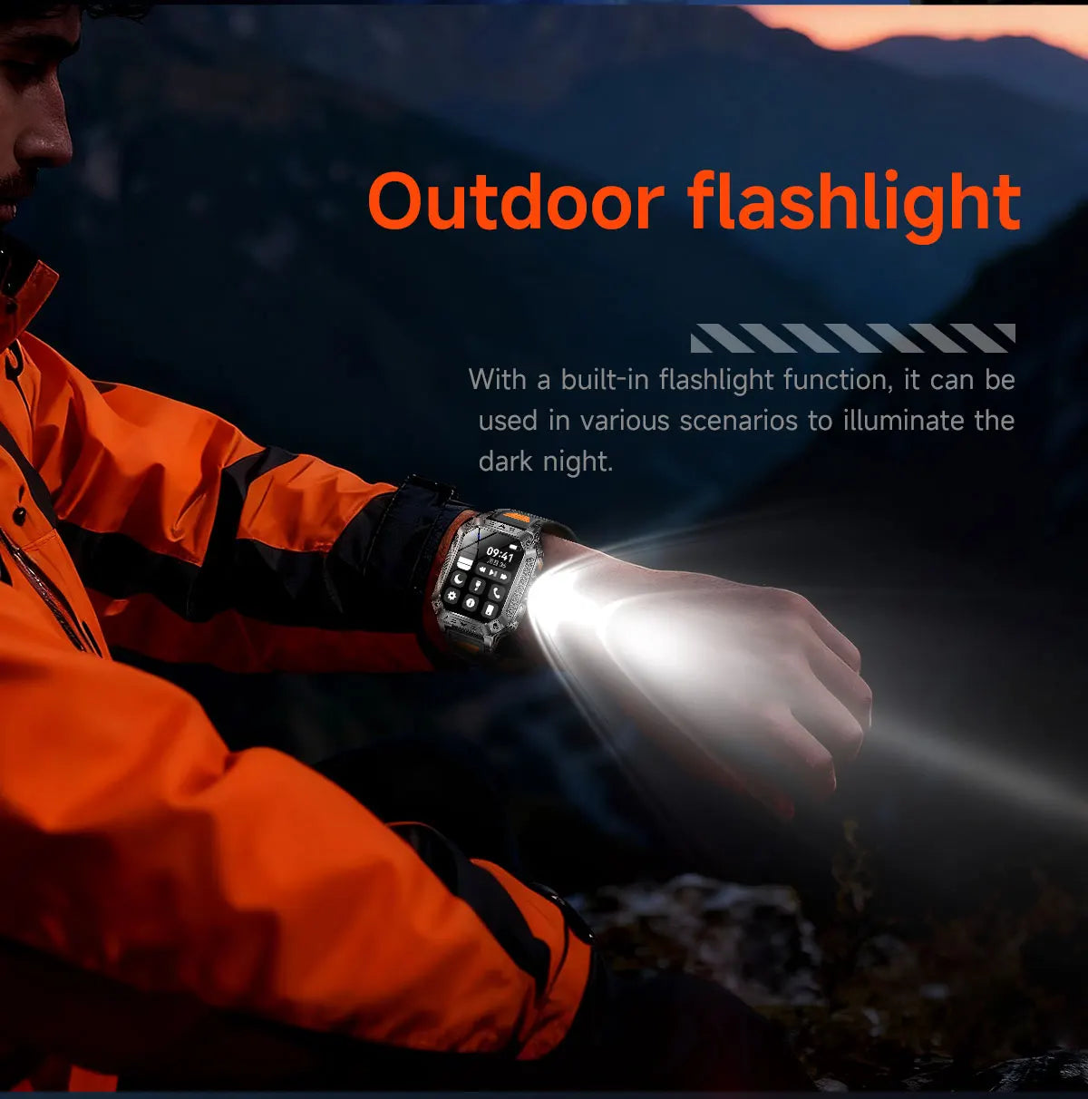 TANK Ultra 2026 1400mAh Military GPS Smart Watch Men 200Day Standby Rugged Tactical Watch 10ATM Diving SOS Satellite Alert Clock