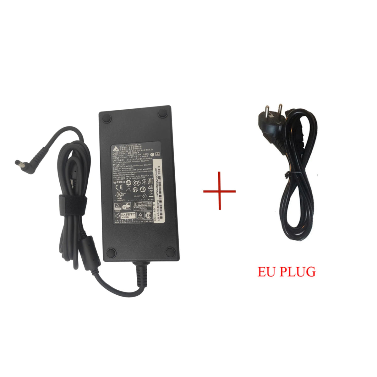180W Charger 19.5V 9.23A 5.5*2.5MM Laptop Power Supply for MSI GF75 Thin 10SCS 10SCSK 10SCSR 10SD 10SDK 10SDR 10SE 10SEK 10SER