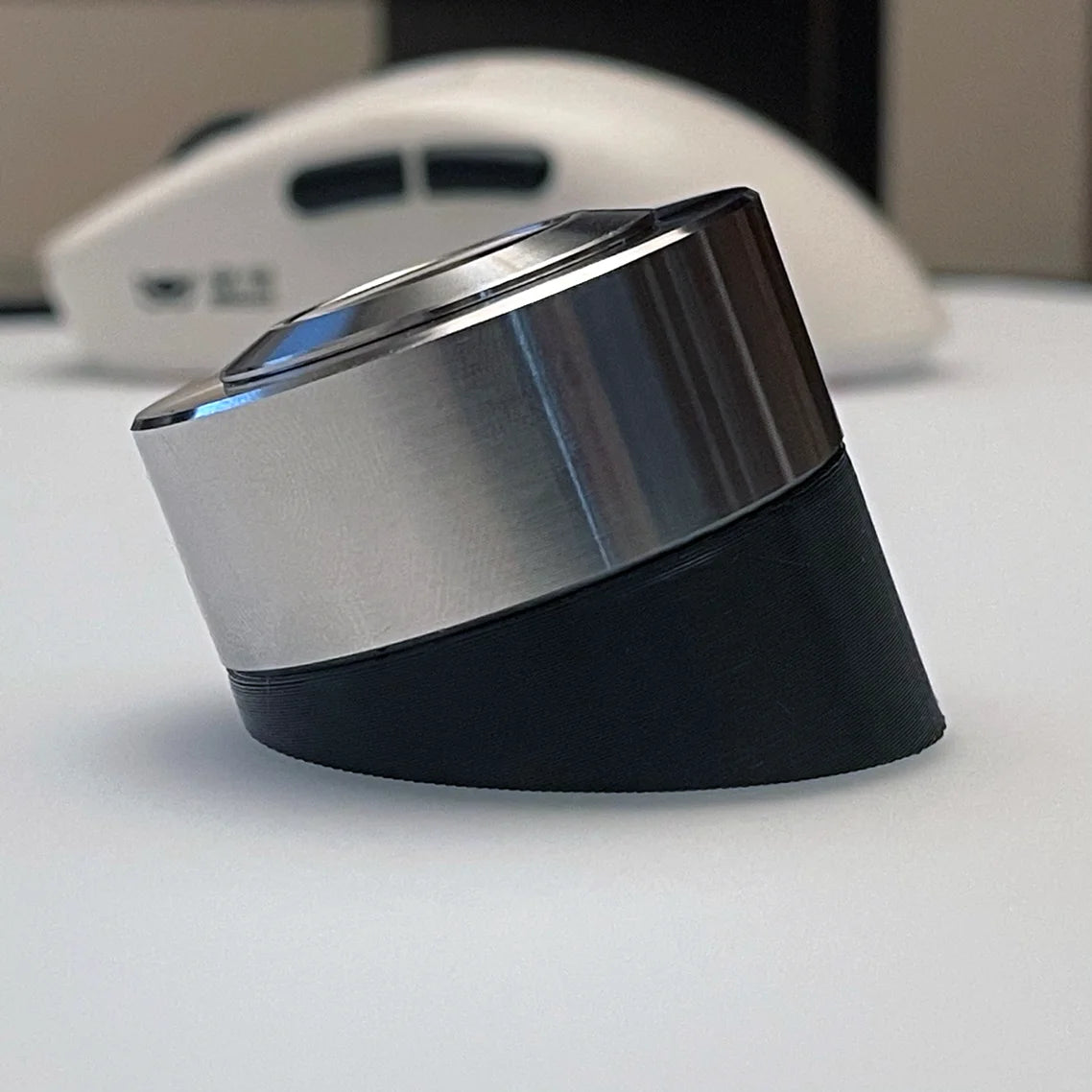 Wireless metal power button Computer desktop power switch Stainless steel PC Games&Office accessories support motherboard USB - WinSupport Tech