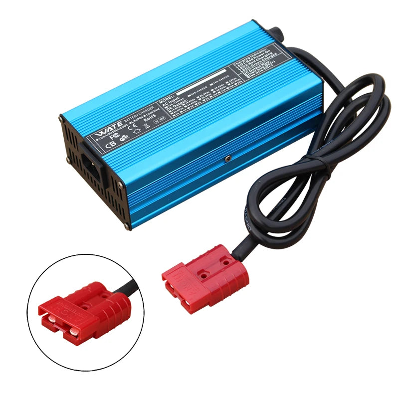 29.2V 20A LifePO4 Battery Charger Aluminum Case 24V for with Anderson XT60 8S Battery Fast Charger