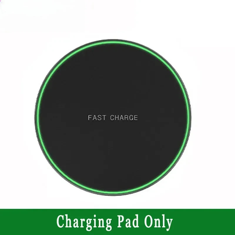 100W Fast Wireless Charger Pad For iPhone 15 14 13 12  X Pro Max 8 Samsung Galaxy S23 Xiaomi Wireless Charging Station Chargers