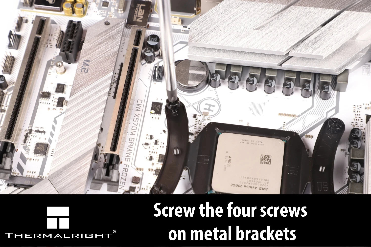 Thermalright SST-AMD AMD Anti-Drop Bracket CPU Plate SS2 Pressure Buckle Backplate With TF7 Silicone Grease Set
