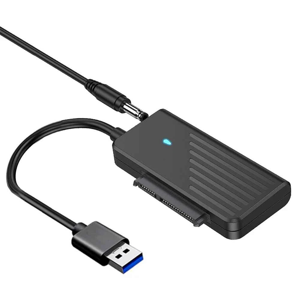 USB3.0 To SATA External Adapter 5Gbps 2.5/3.5 Inch HDD Converter M.2 NGFF Solid State Converter NVME for Desktop Laptop