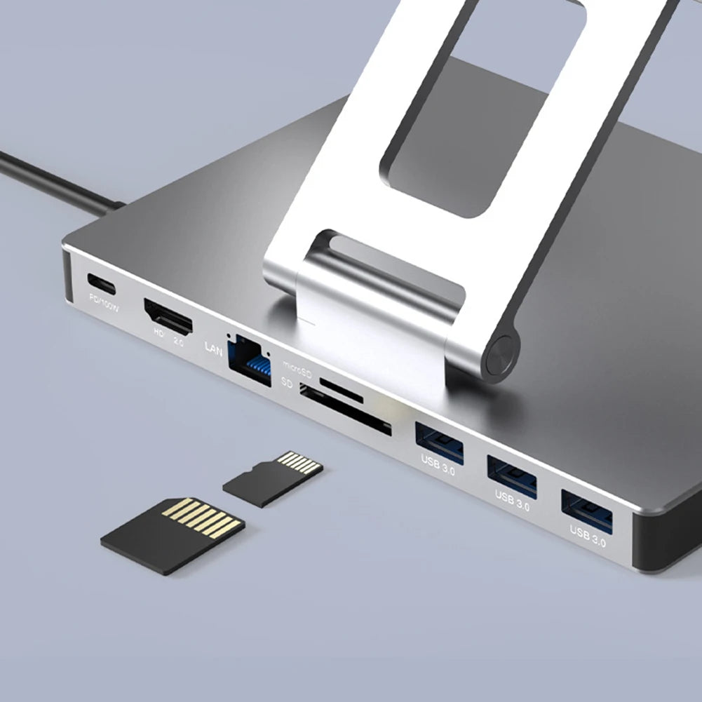 Type C Docking Station – 8-in-1 / 9-in-1 Multiport Hub