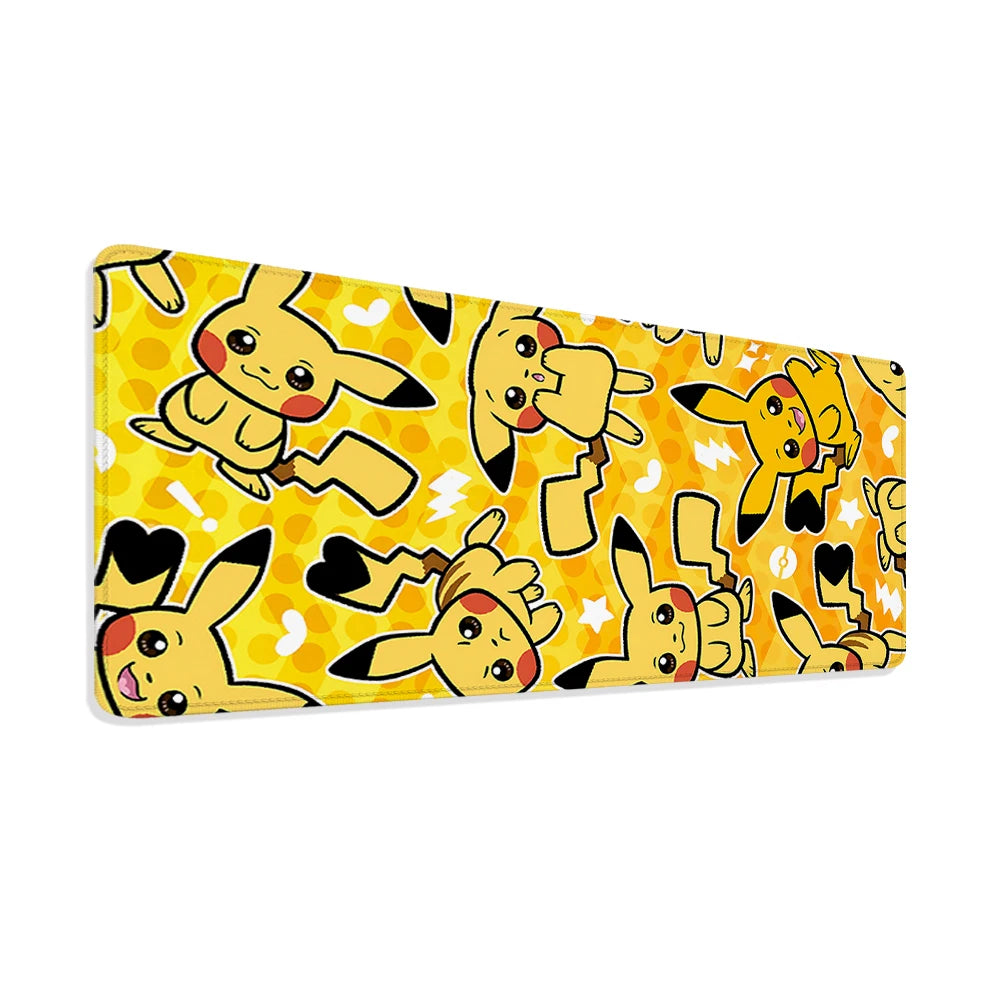 New Pokemons Mouspad Deskmat Kawaii Cute Gaming Mats Pad to Computer Offices Mousepad Gamer Mouse Carpet Mausepad Big Mousepepad