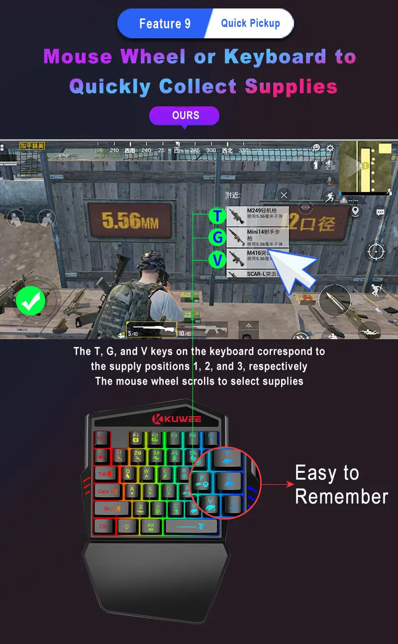 M1 Pro Gamepad Mobile Phone Game Converter Mouse Keyboard Game Controller BT5.0 Programmable Adapter Support iOS Android System