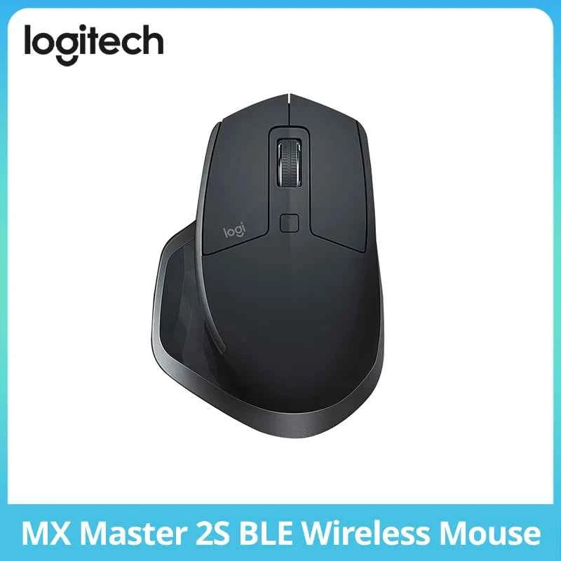 Logitech MX Master 2S BLE Wireless Mouse, 4000DPI, Dual-Mode Connectivity, Ergonomic Design, Long Battery Life, Office Use