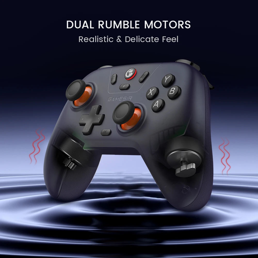 GameSir Nova Lite Wireless Bluetooth Switch Controller Hall Effect Joystick for Nintendo Switch iPhone Android Phone Gamepad