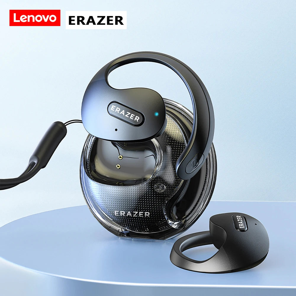 Lenovo OWS Bluetooth Headset X15Pro Open Wireless Ear Hook Headphones Outdoor Sport Gaming Earphone Noise Reduction with Mic