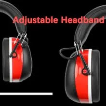 PROHEAR Bluetooth 5.3 Headphones SNR 30dB Hearing Protection Earphone Noise Reduction Safety Ear Muffs 4H Recharg 120H Playtime