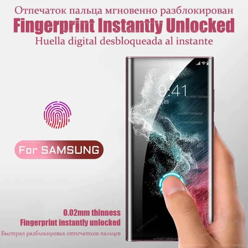 8Pcs TPU Hydrogel Film For Samsung Galaxy S26 S25 S24 S23 S22 Ultra Plus FE Screen Protector A57 A56 A37 A36 A26 A17 A26 A54 5G