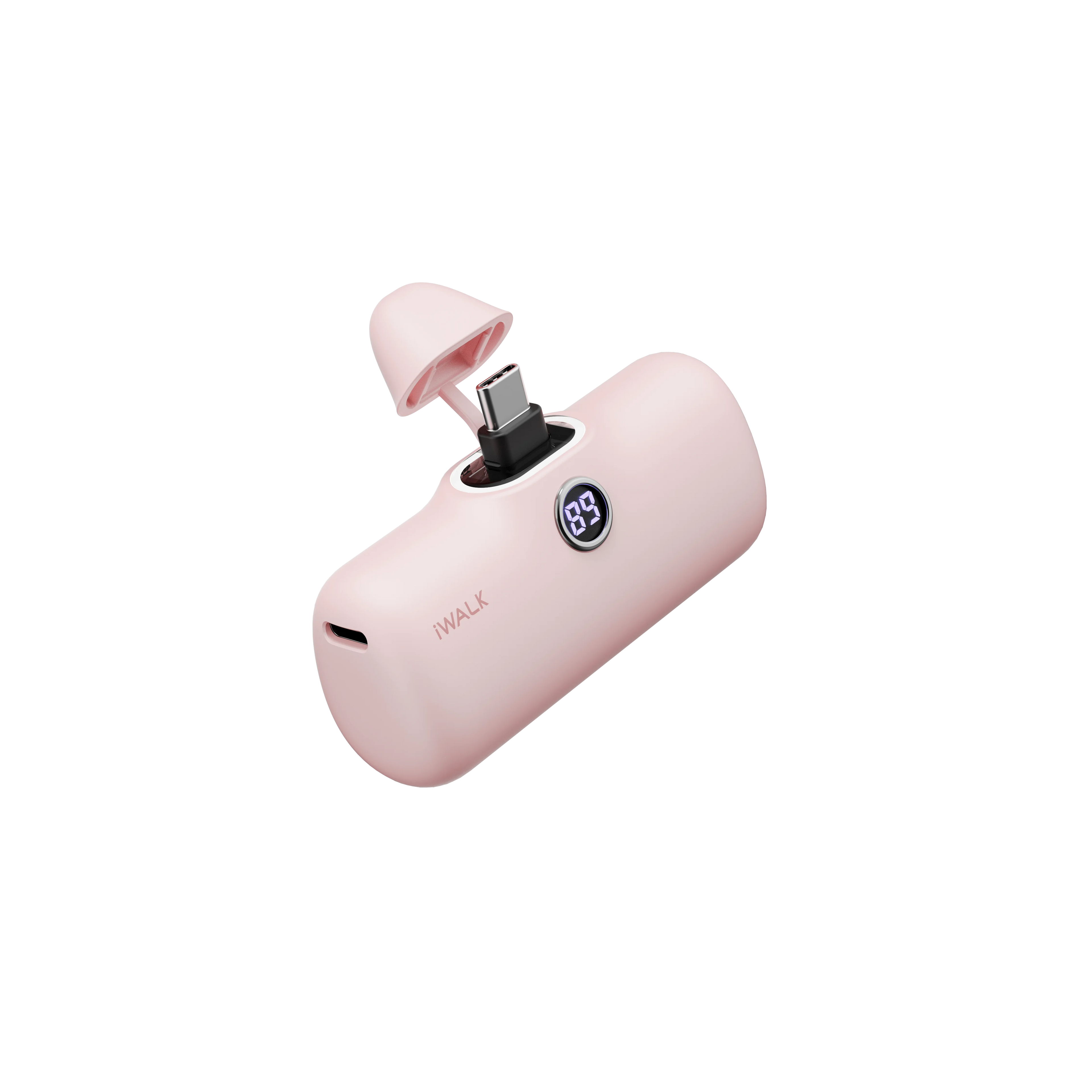 IWALK Capsule Power Bank Mini Portable Wireless Backup Battery Fast Charging Power Supply 4800mAh Suitable for iPhone Lightning
