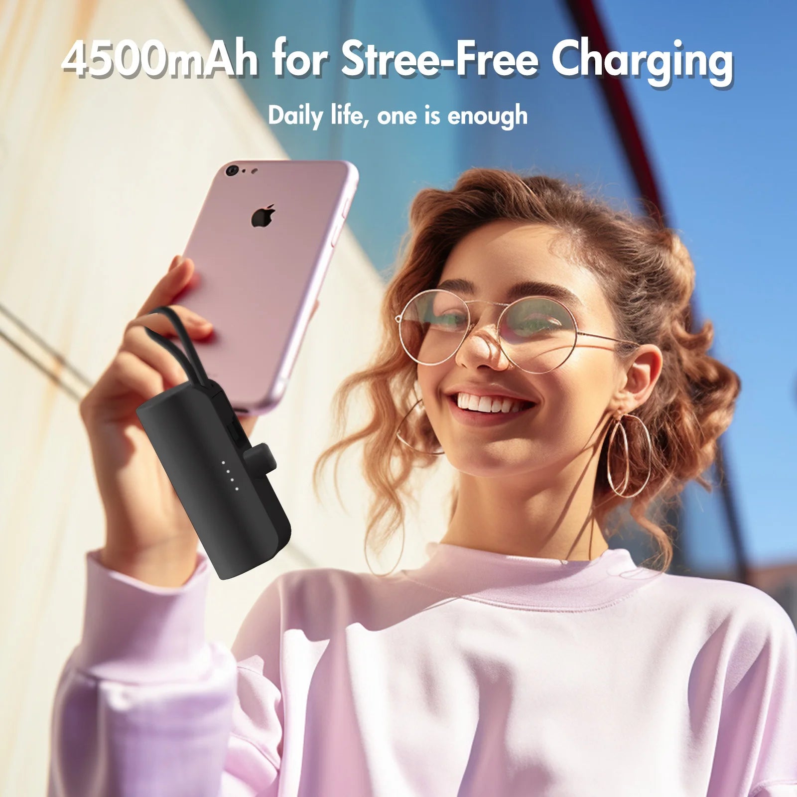 MIni Power Bank 4500mAh Fast Charging 10W Portable Type-C External Battery Charger For Huawei Samsung iPhone Powerbank