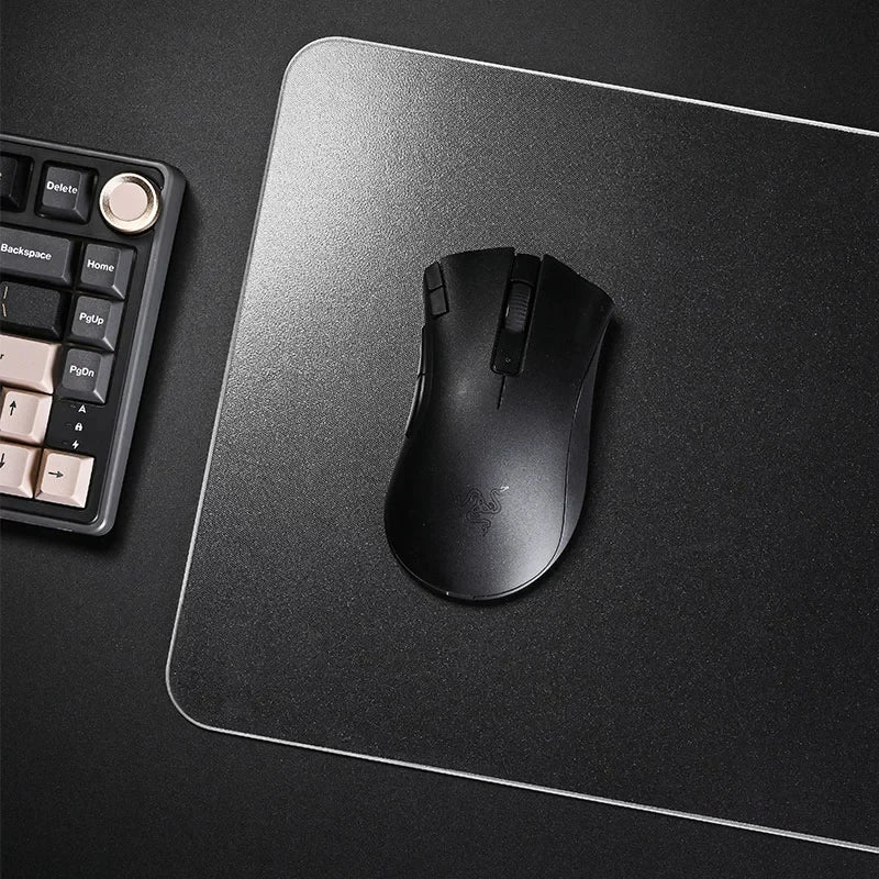 Photovoltaic Glass Gaming Mouse Pad XXL Large Size Tempered Surface for FPS eSports Ultra-Smooth Glide Professional Desktop Mat