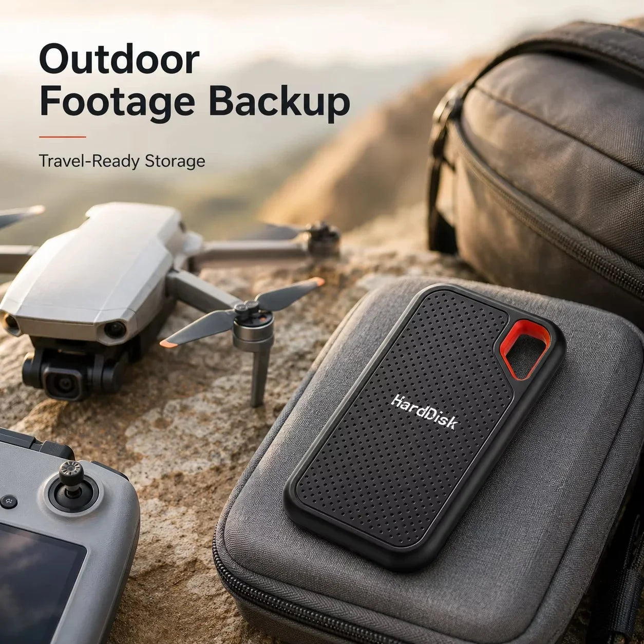 2TB Portable SSD External Solid State Drive USB-C Fast Storage Device for Laptop Mac PC Phone Backup Data