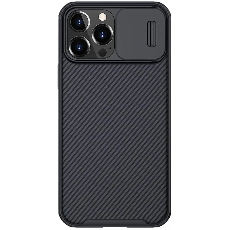 for iPhone 13 Pro Max Camshield Phone Case,NILLKIN Camera Protection Slide Protect Cover Lens Protection Case