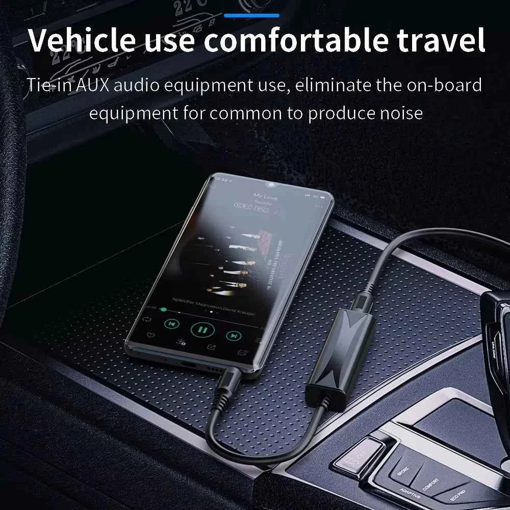 3.5mm AUX Audio Anti-interference Ground Loop Noise Filter Lsolator Eliminate Cancelling For Home Stereo Car Audio System