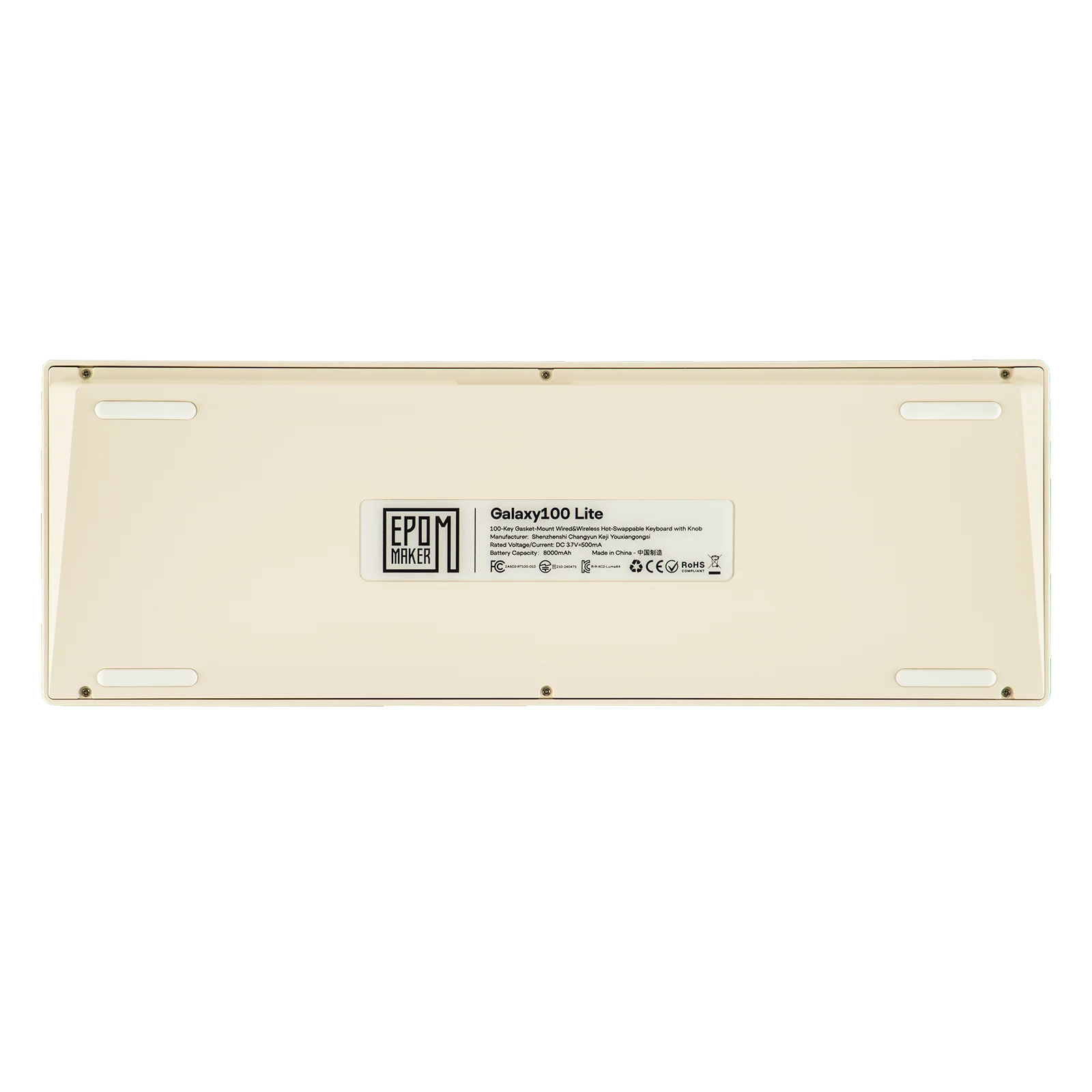 EPOMAKER Galaxy100 Lite QMK/VIA 96% ANSI US Layout Wired/2.4GHz/BT Wireless 1800 Aluminum Mechanical Keyboard 8000mAh Battery