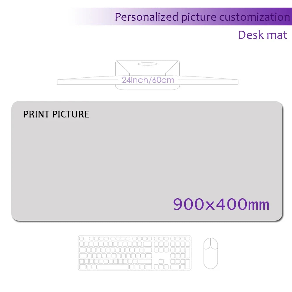 Play Mat Custom Mouse Pad Printed Desk Mat, Personalized Gaming Mat, Gaming Gifts for Gamers Mousepad Personalized TCG Playmats