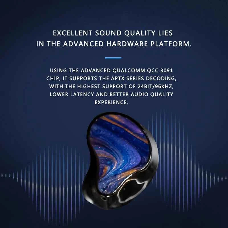 GEEKFLY VITAS 2BA+2PZT+Planar+DD HIFI TWS Bone Conduction Bluetooth Wireless Gaming Music Earbuds Earphone with Audio DAC AMP