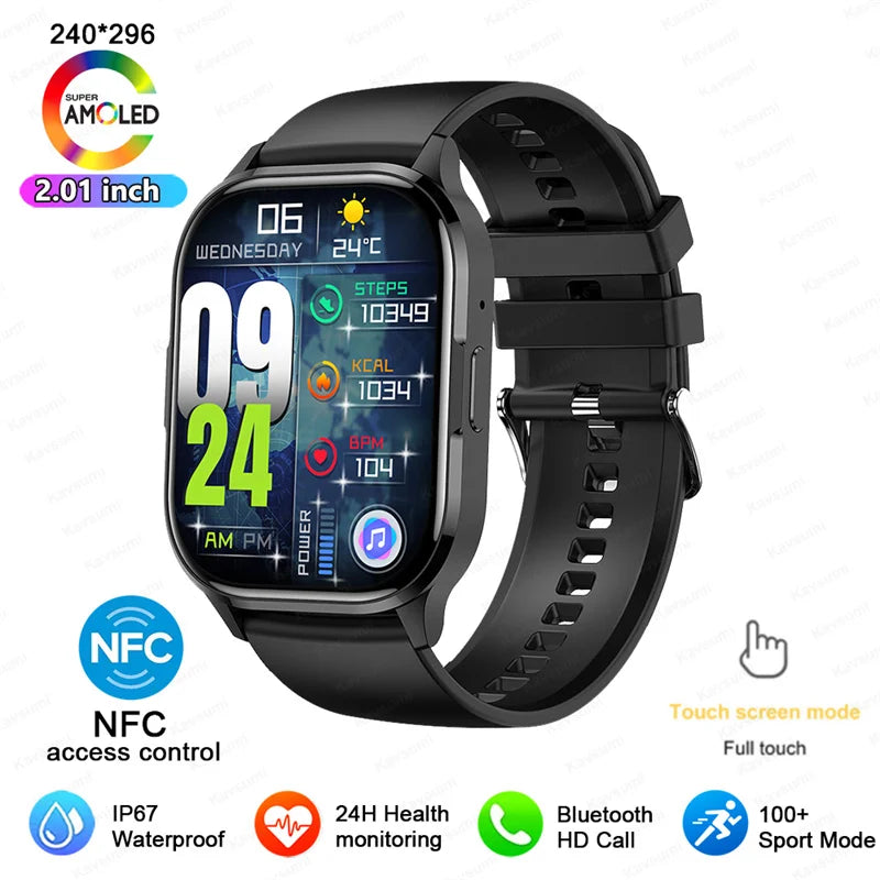Ultra Thin Smart Watch Man Women Screen Always Display Time Sports Bracelet Bluetooth Call Fashion Smartwatch Health Custom dial