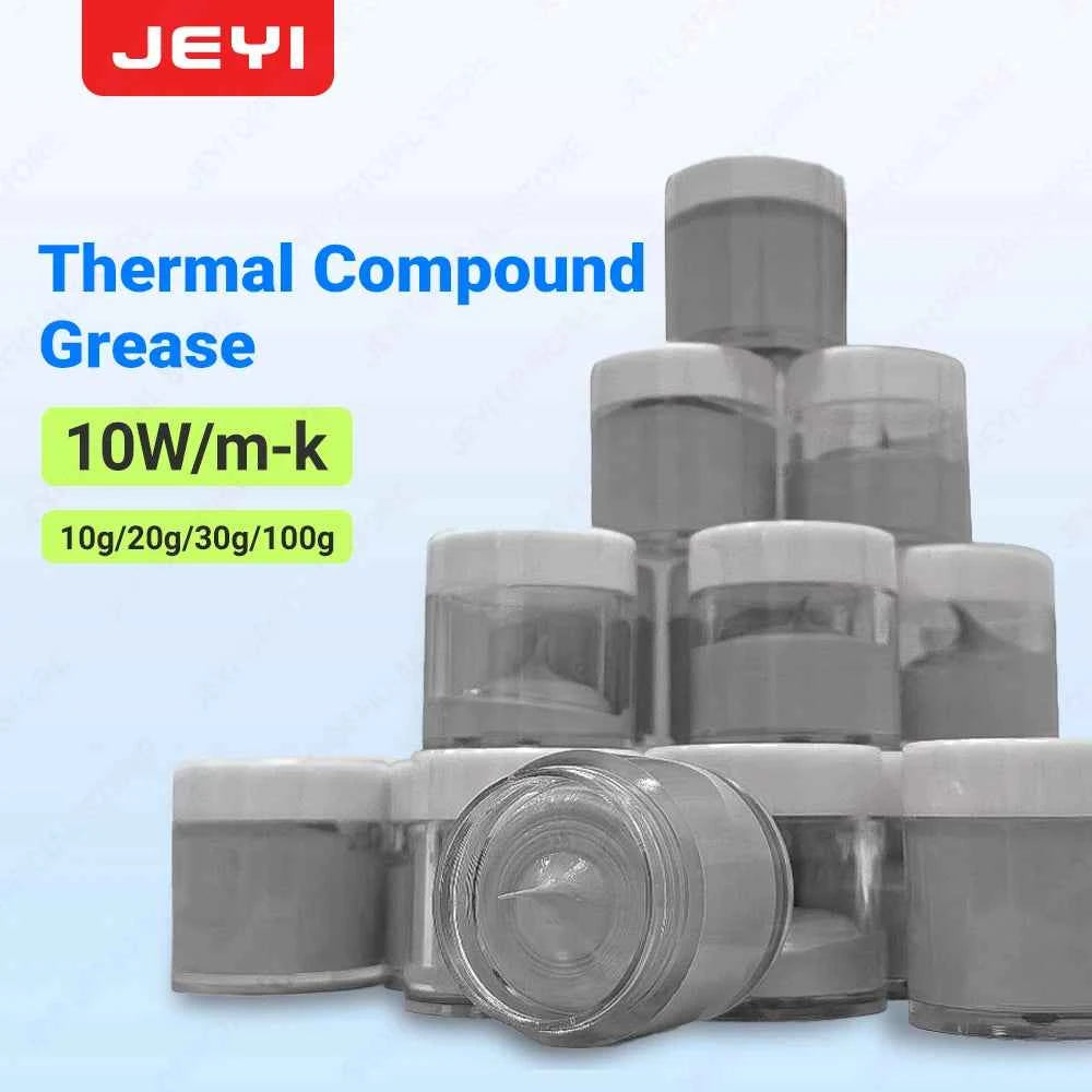 JEYI 10g High-Performance Thermal Paste – 10W/m·K Silicone Grease for CPU, GPU, VGA, Laptop & HeatSink Non-Curing, Easy to Apply