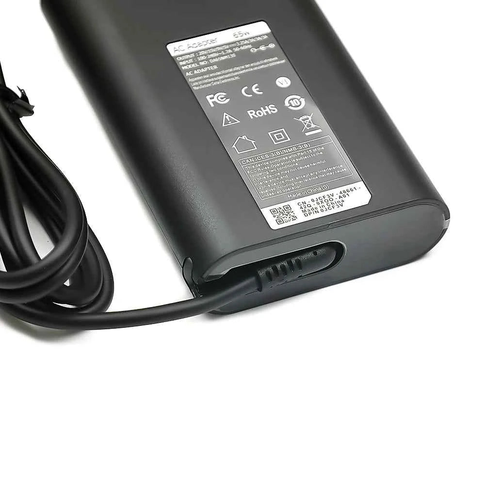 20V 3.25A 65W USB-C Type-C AC Adapter Laptop Charger For Dell Latitude 3330 5330 5430 5530 7330 7430 7530 9430 3570 Carregadores
