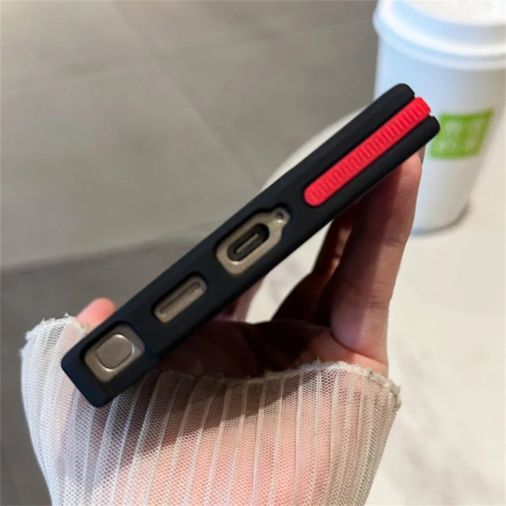 Luxury Matte Magnetic Phone Case For Samsung Galaxy S24 S23 S22 Ultra Plus For Magsafe Wireless Charging Shockproof Back Cover