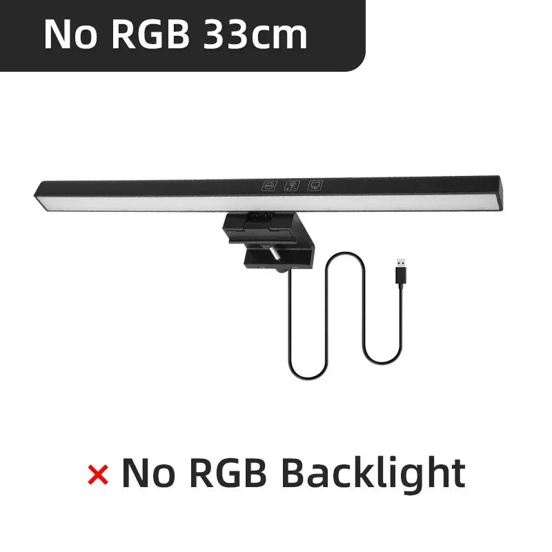 DBF LED Desk Lamp, Monitor Light Bar Straight/Curved with RGB Backlight - WinSupport Tech