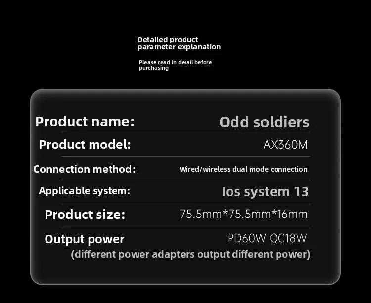 AIMZENIX AX360M is suitable for Apple iOS PUBG Throne keyboard and mouse converter for all systems and games