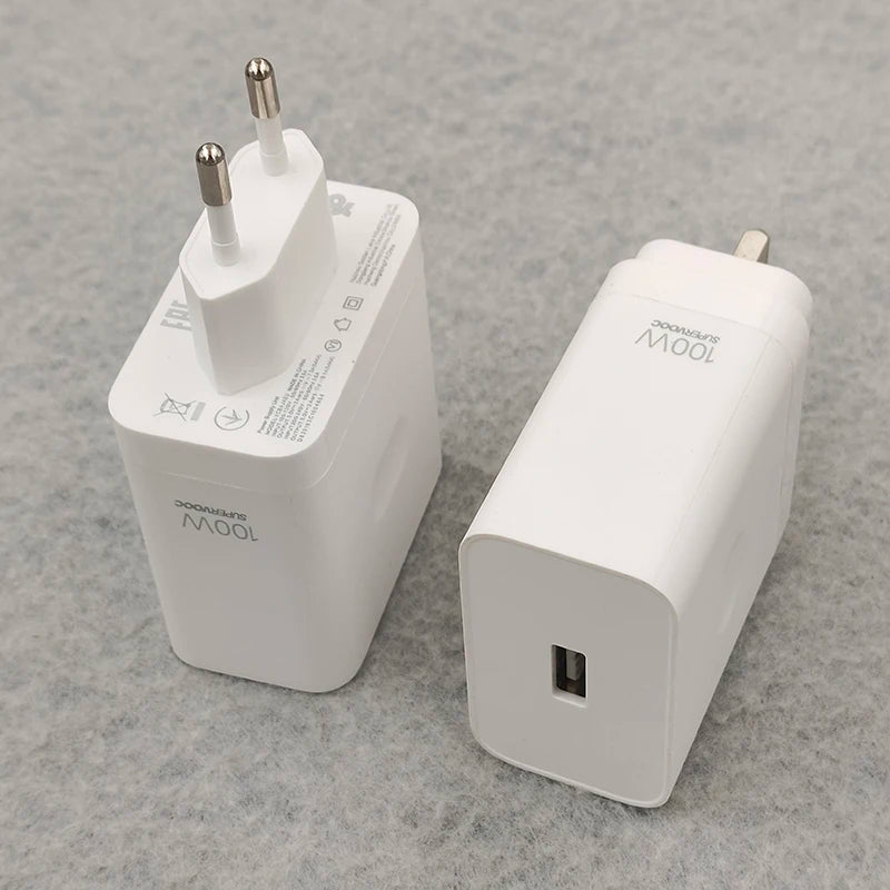 OPPO Original 100W Charger Supervooc Fast Charging Power Adapter For OPPO Find X9 X8 Ultra X7 X6 Pro Reno 13 12 11 Pro+ K12 K11X
