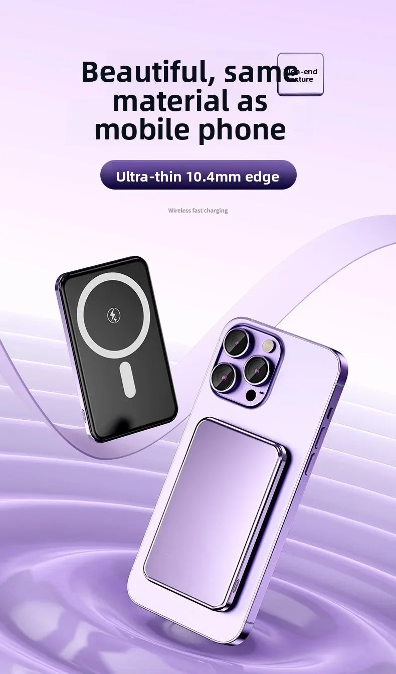 Taepiaai 20000mAh Portable Magnetic Wireless PowerBank PD22.5W Fast Charging External Battery for Magsafe for IPhone Samsung