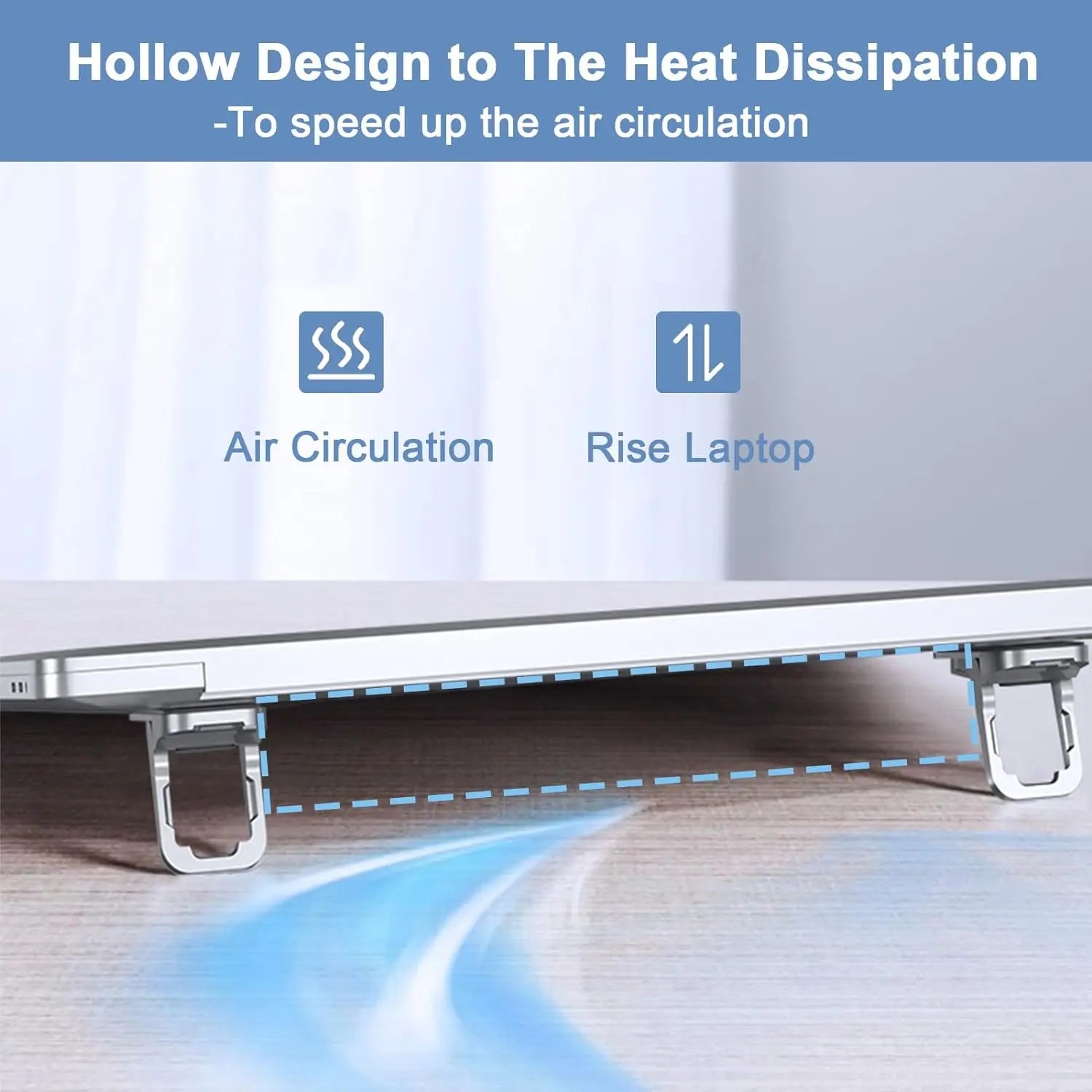 Aluminum Alloy Adjustable Laptop Stand - WinSupport Tech