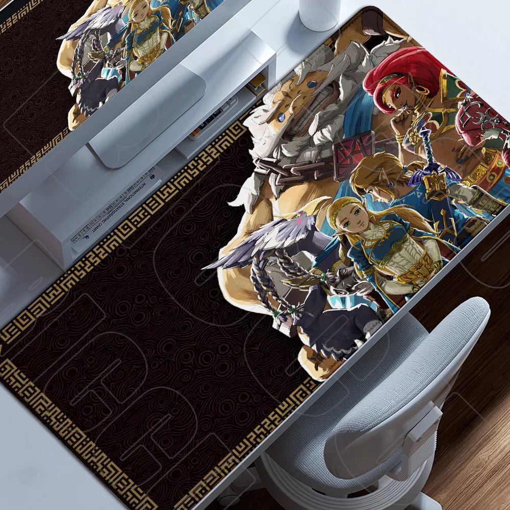 XXL HD Printing Zeldas of Legends Mouse Pad Maximum size 600x1200mm Keyboard Mousepad large Desk Mat PC Gamer Carpet Table pads