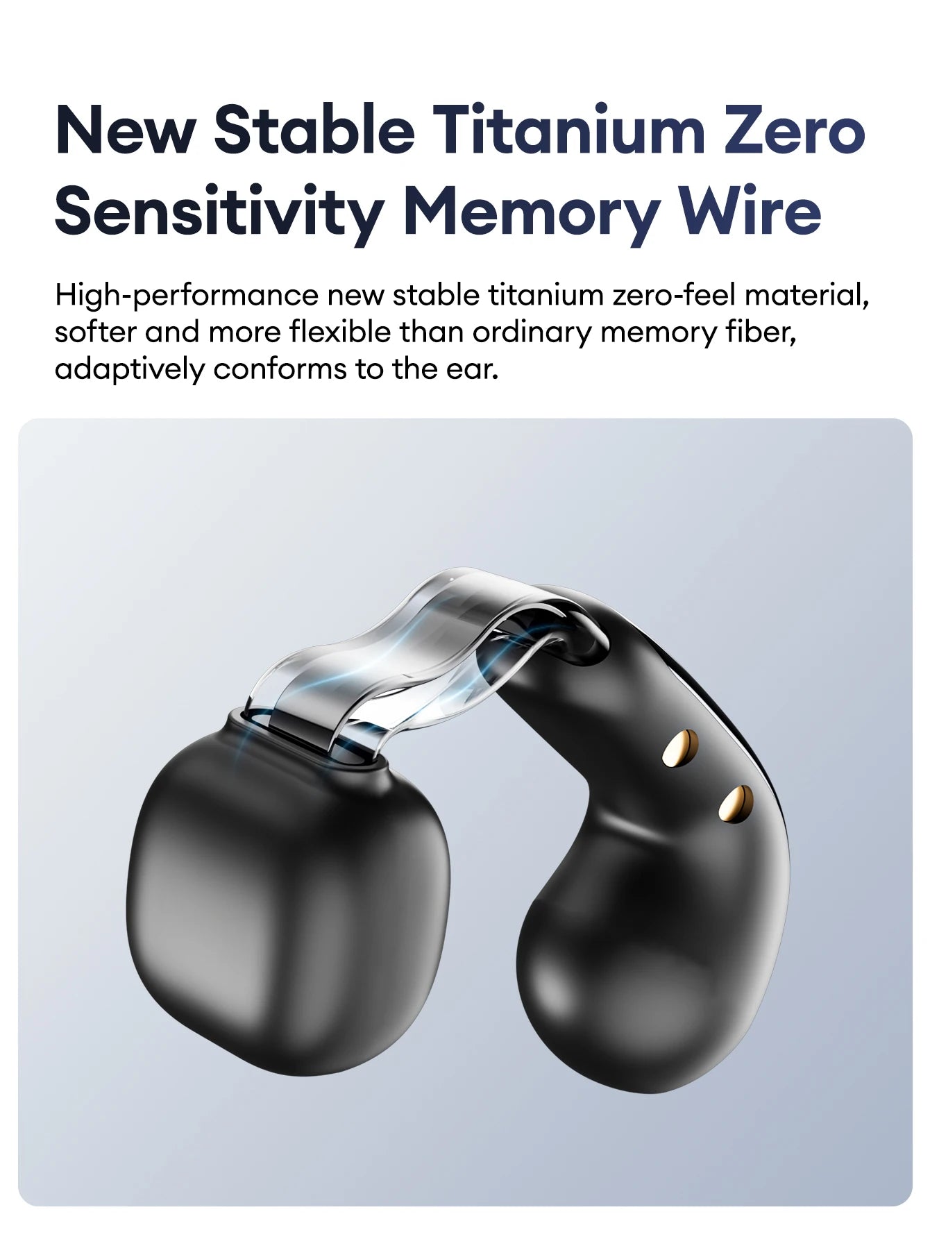 NEW Lenovo LES-108 Bone Conduction Earphones Open Ear Clip Wireless Earbuds Bluetooth 6.0 Sports Headphones with Mic Waterproof