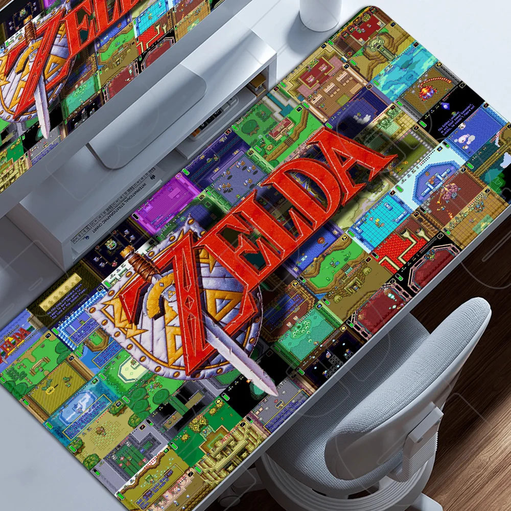 XXL HD Printing Zeldas of Legends Mouse Pad Maximum size 600x1200mm Keyboard Mousepad large Desk Mat PC Gamer Carpet Table pads