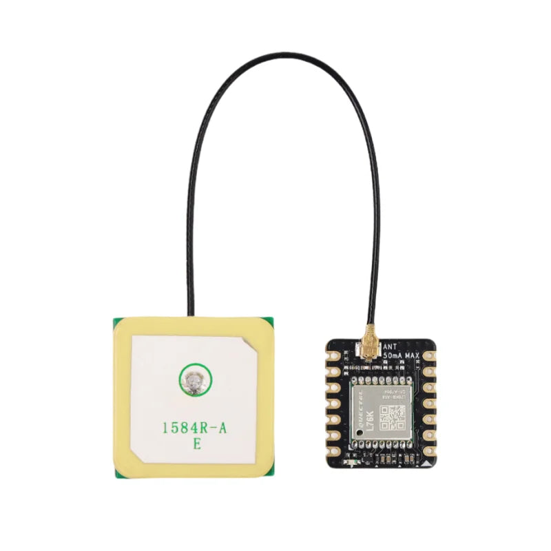L76K GPS GNSS Module for XIAO, High Precision Multi-GNSS Receiver with Antenna, Low Power Tracking Module for IoT Robotics