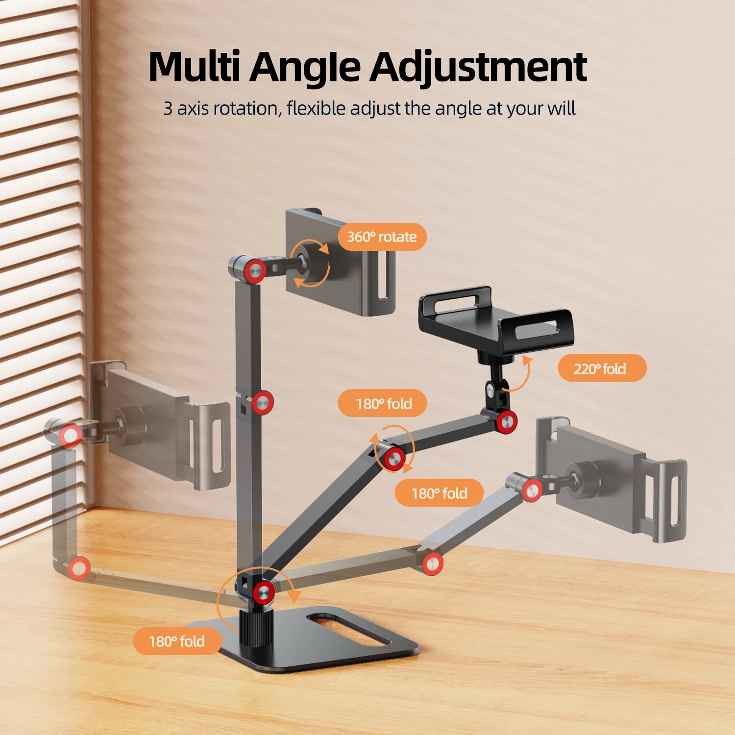 UPERFECT Ustand D9 Flexible Steel Spring Clip For 13.3-17.3