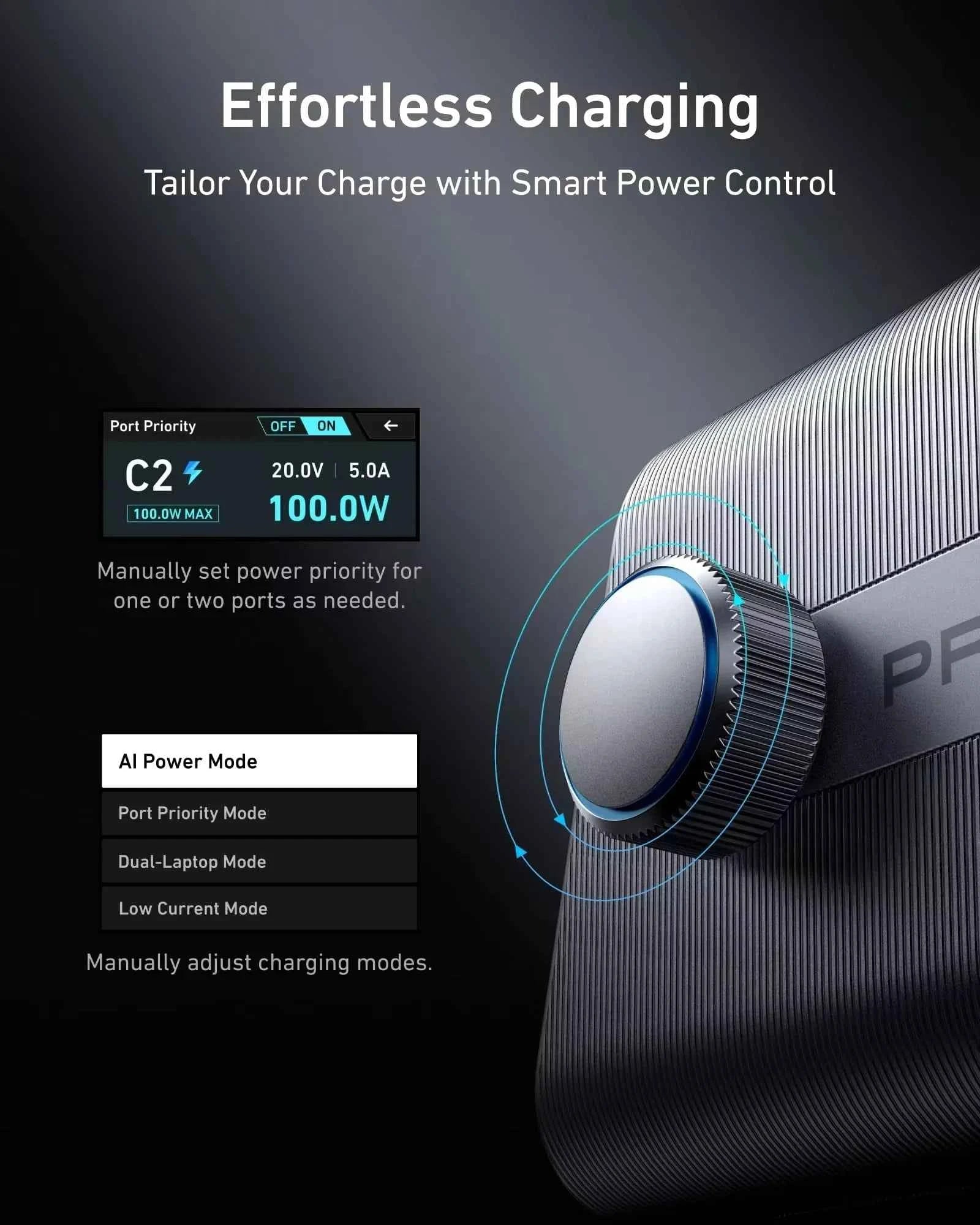 Anker Prime 250W 200W 100W GaN Prime USB C Charging Station Ultra-Fast 6-Port 2.26