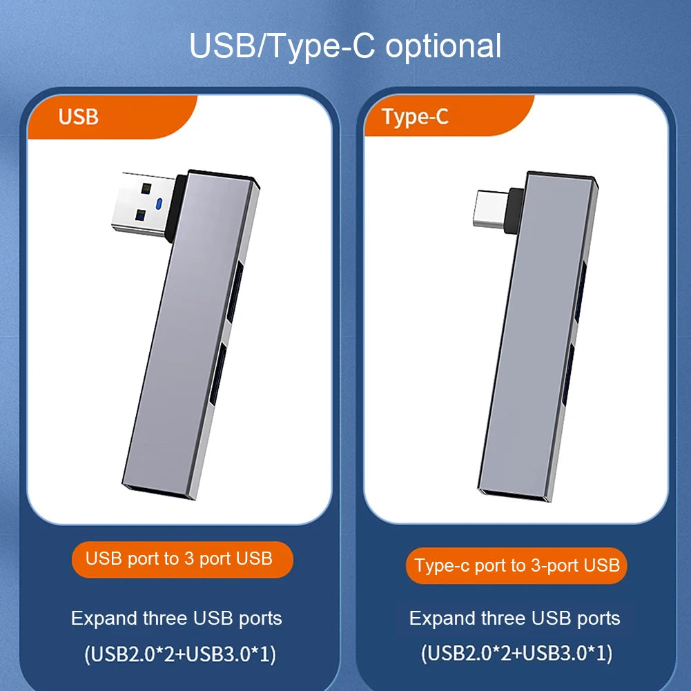 3-in-1 USB Type-C Multi-Port Hub